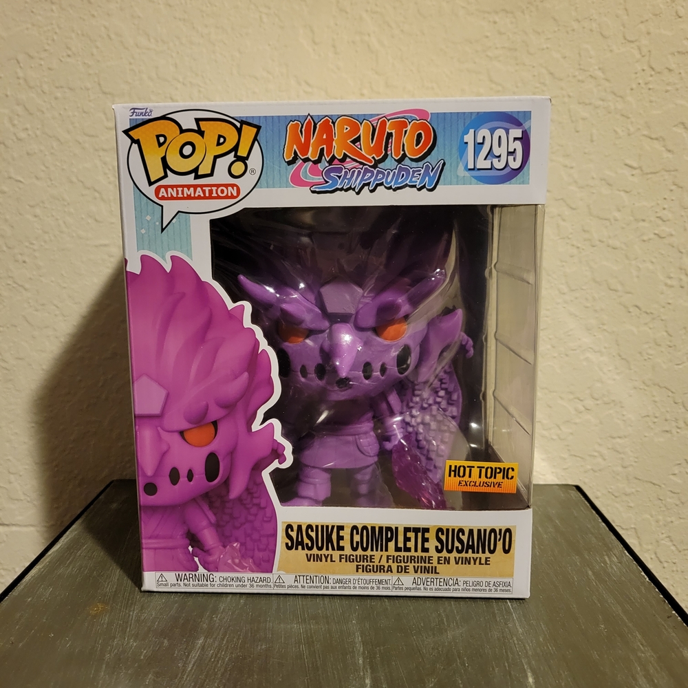 Funko Pop Naruto Shippuden Sasuke Complete Susano'o (HT Exclusive) #1295